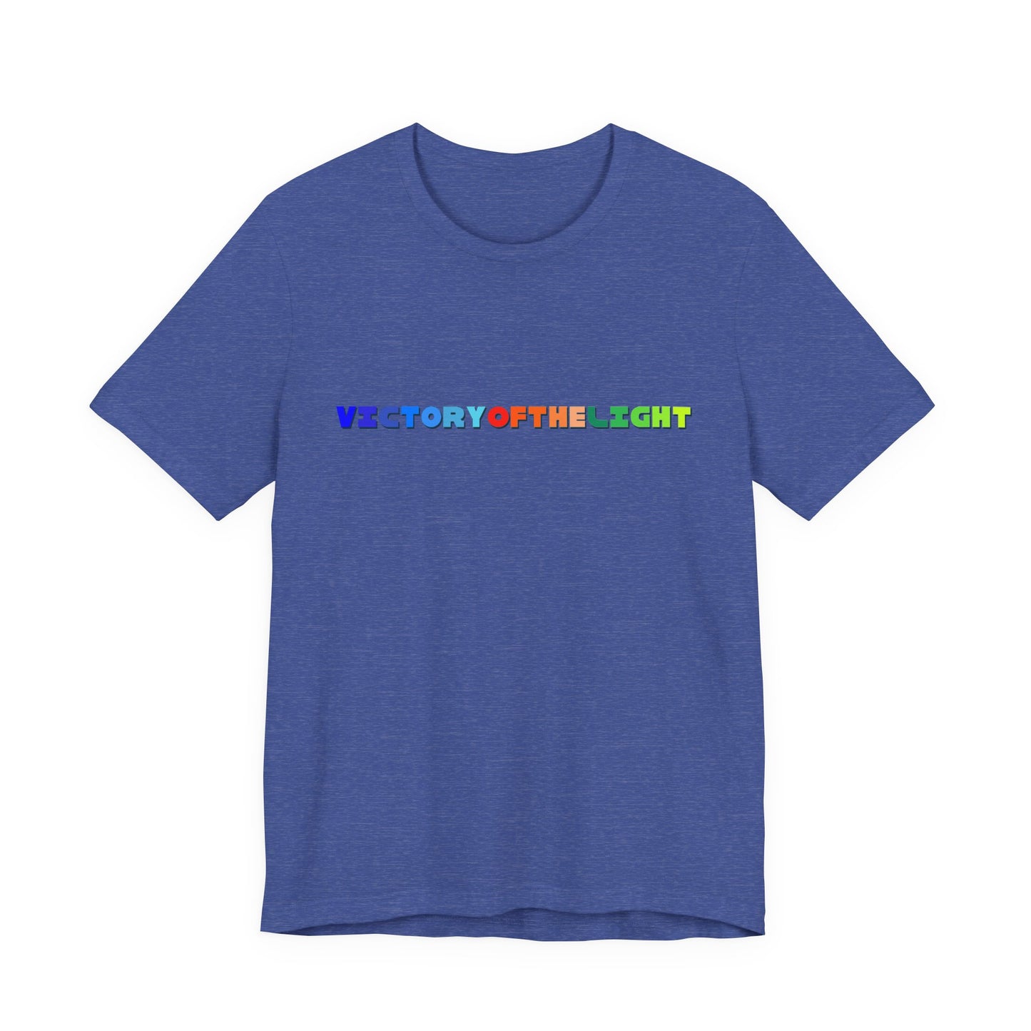 Victory Of The Light Multi Colour Banner T-Shirt Short Sleeve
