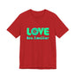 Love One Another Teal T-Shirt Short Sleeve