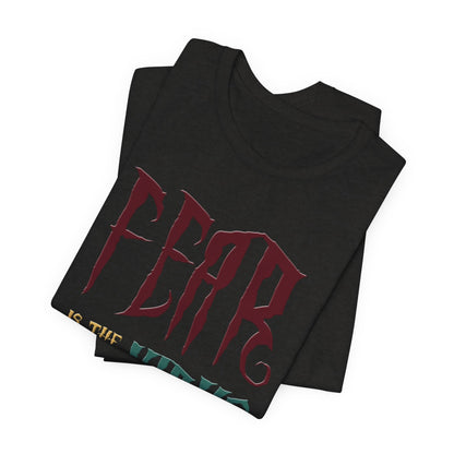 Fear Is The Virus 1 (front) 2 (back) T-Shirt Short Sleeve