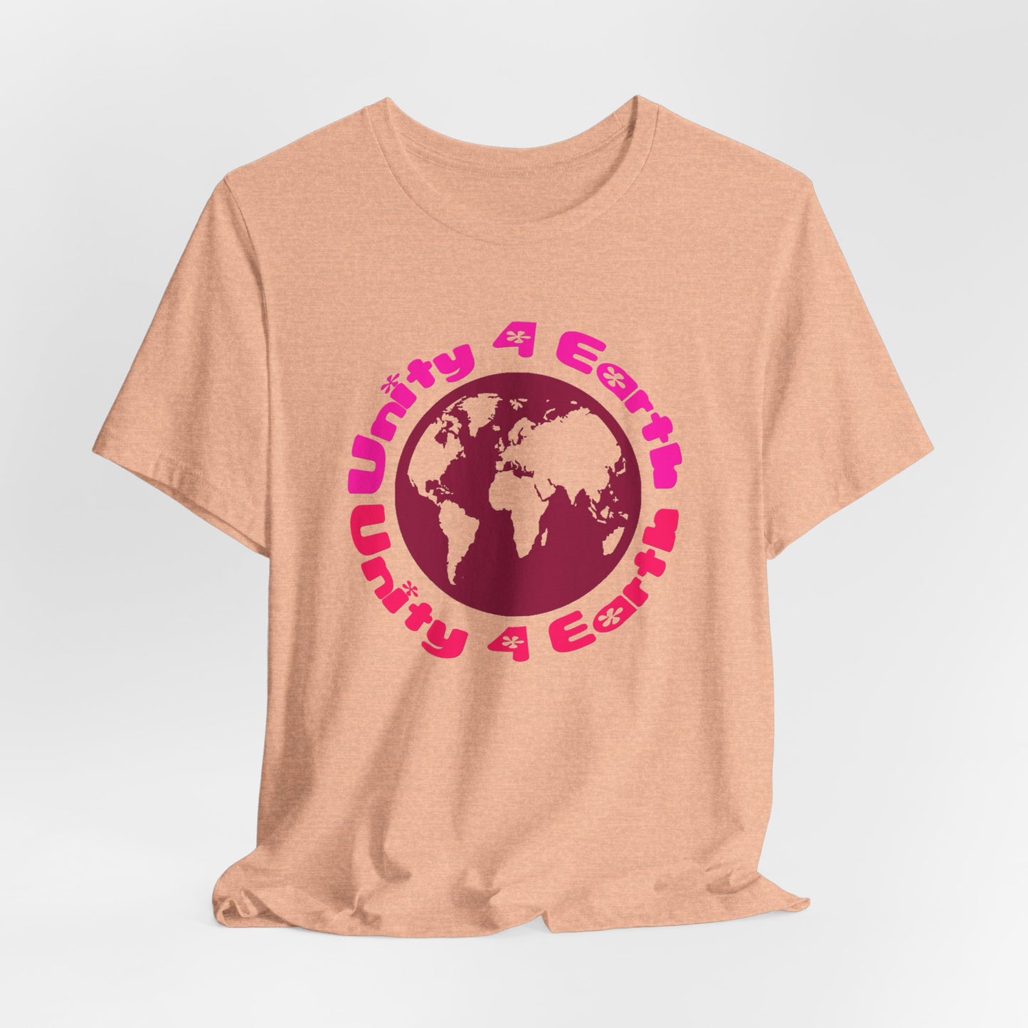 Unity 4 Earth Pink T-Shirt Short Sleeve