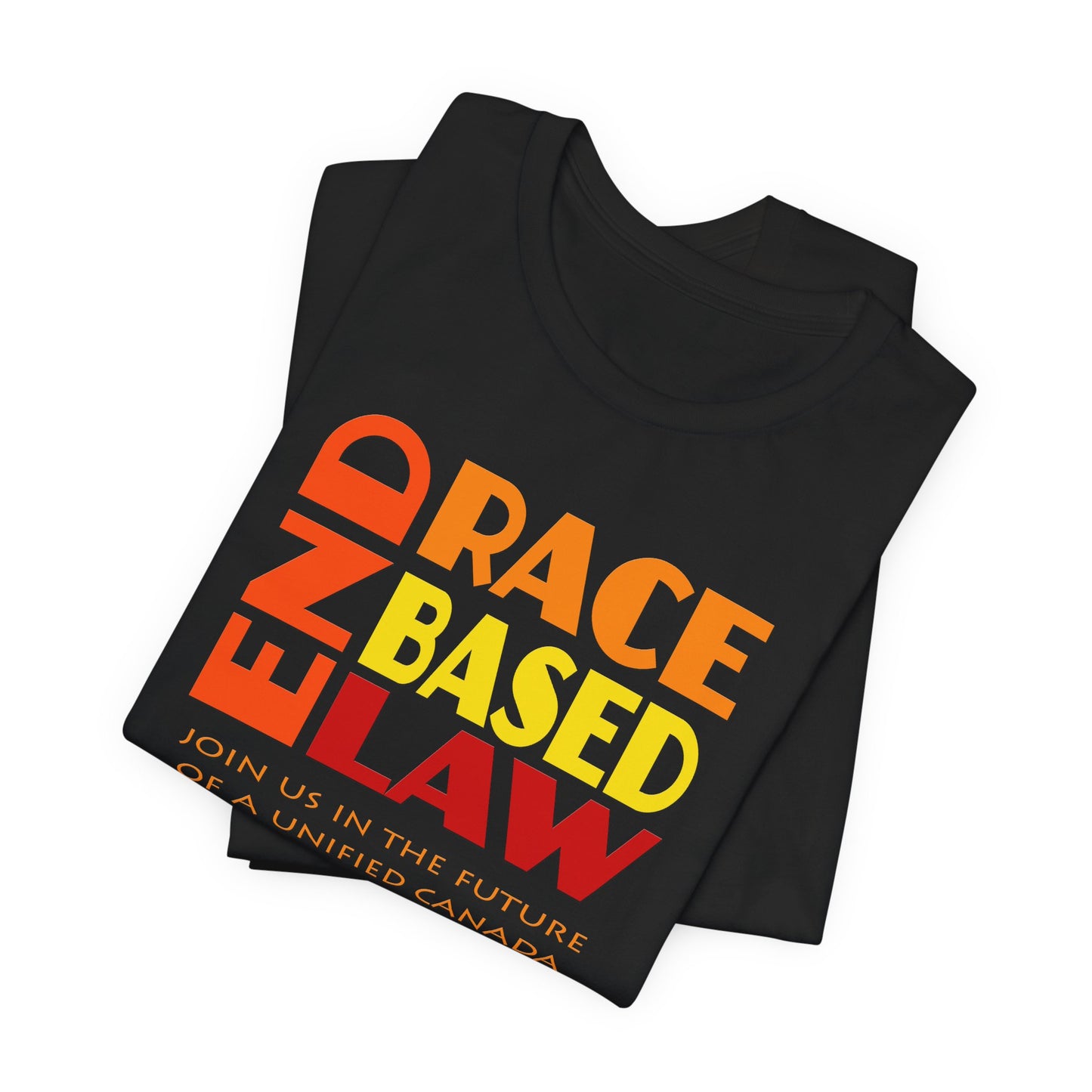 END RACE BASED LAW Canada Sunset T-Shirt Short Sleeve