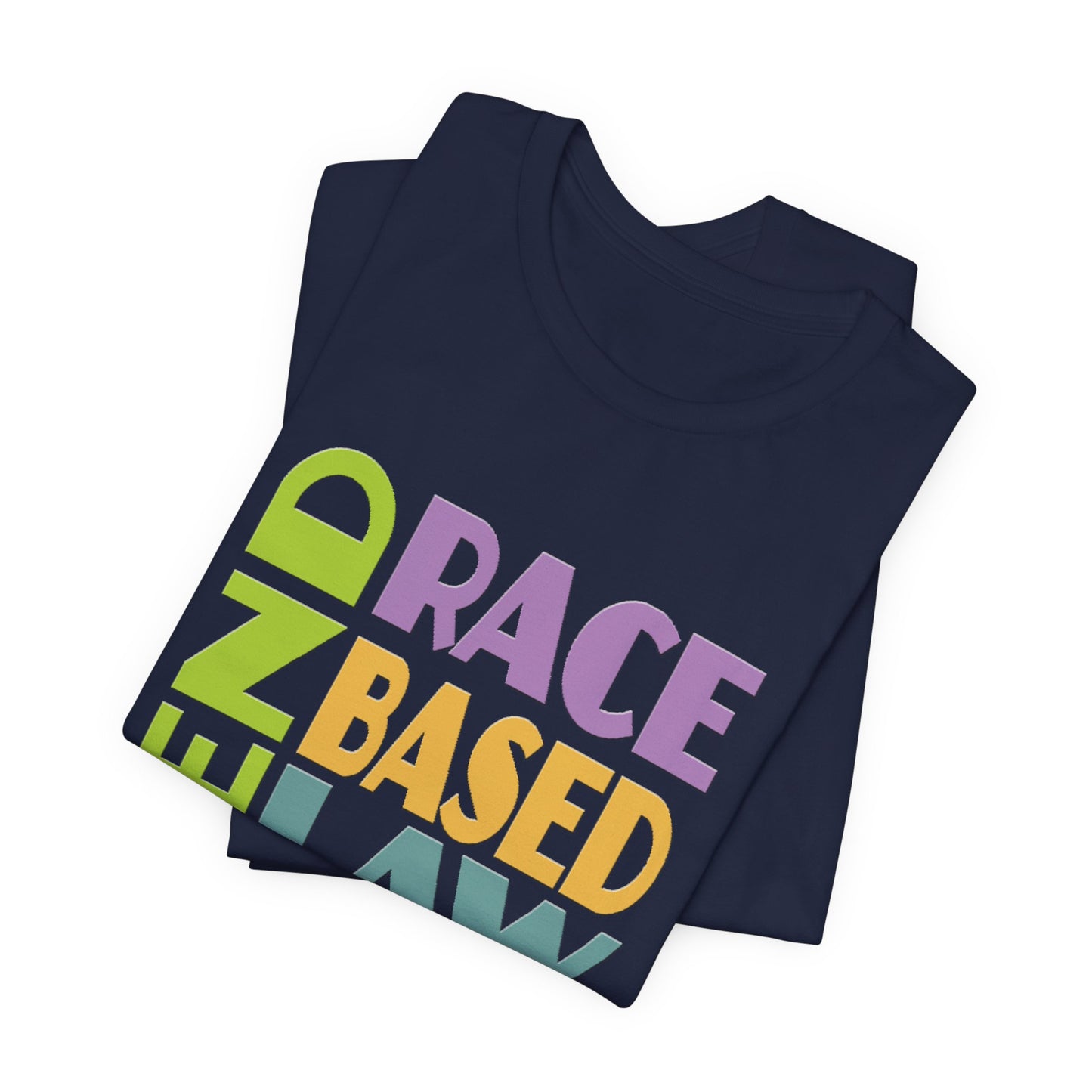 END RACE BASED LAW Pastel T-Shirt Short Sleeve