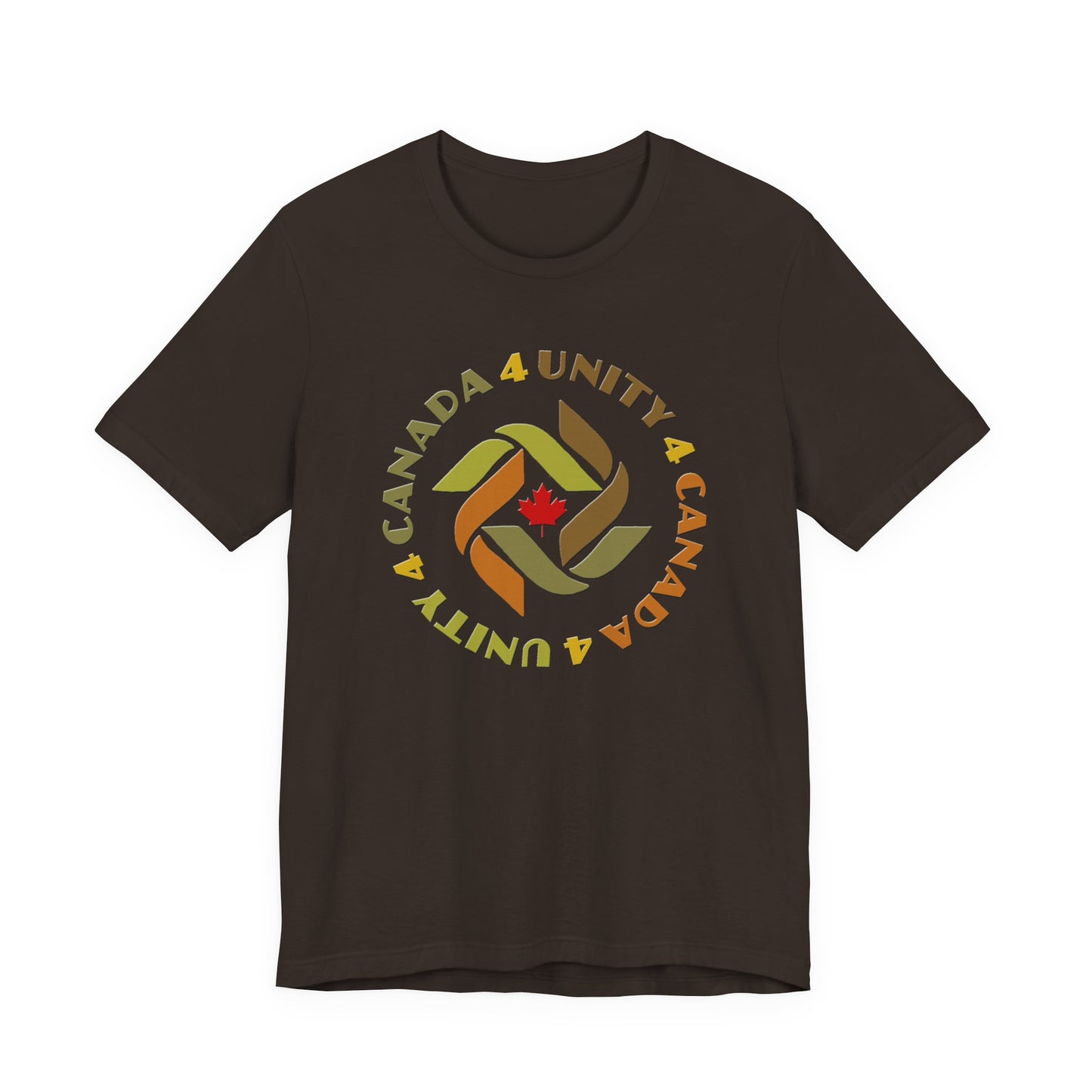 Unity 4 Canada Earth Tones T-Shirt Short Sleeve
