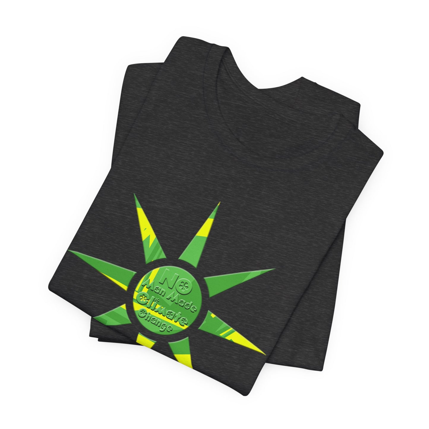No Man Made Climate Change T-Shirt Short Sleeve