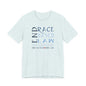 END RACE BASED LAW Canada Slim Blue T-Shirt Short Sleeve