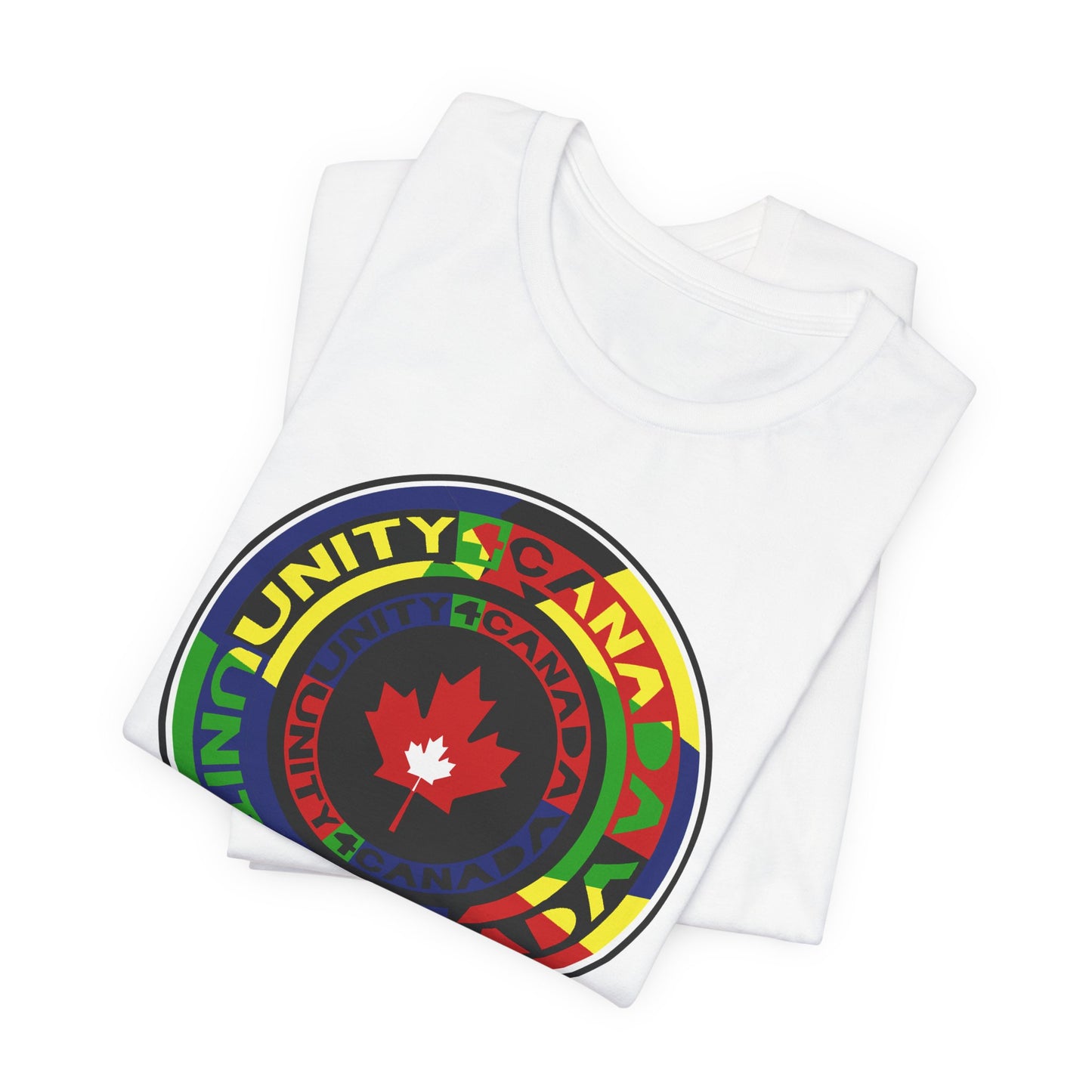 Unity 4 Canada Multi Colour T-Shirt Short Sleeve
