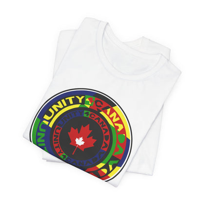 Unity 4 Canada Multi Colour T-Shirt Short Sleeve