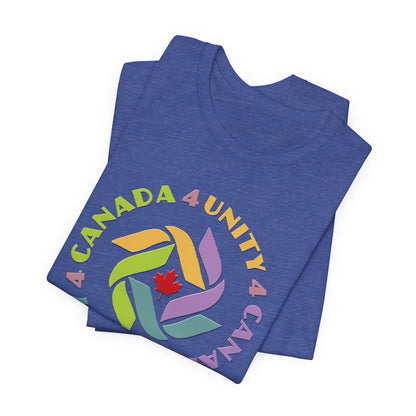 Unity 4 Canada  Pastel T-Shirt Short Sleeve