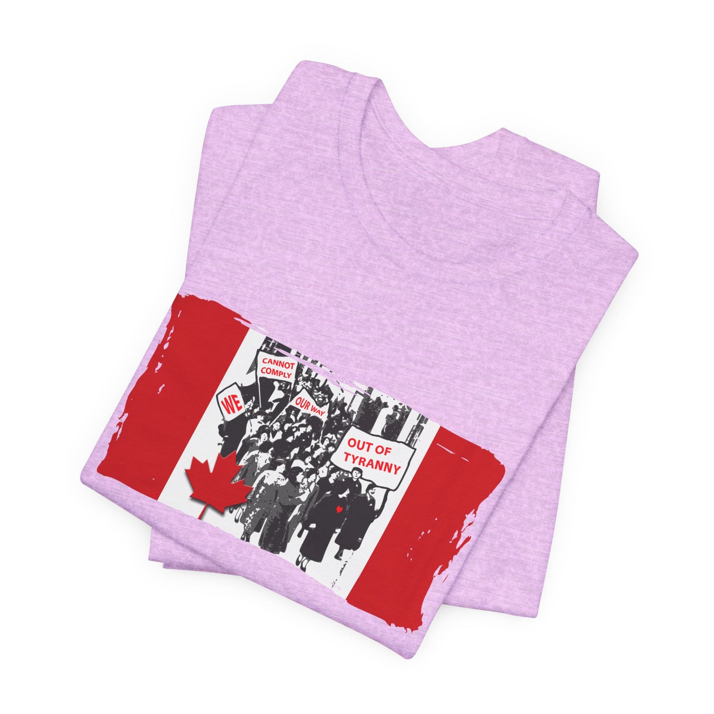 We Cannot Comply Our Way Our Of Tyranny  T-Shirt Short Sleeve