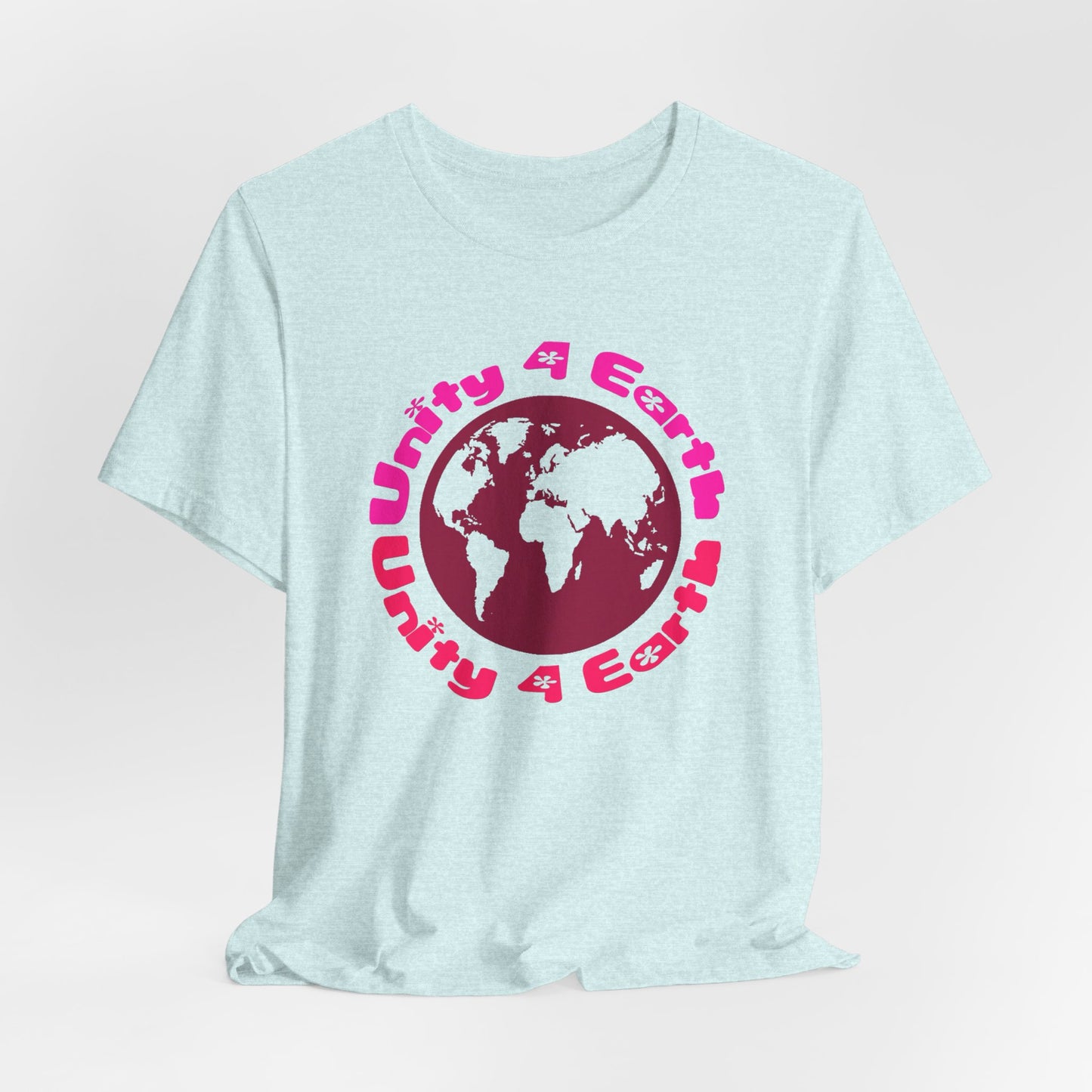 Unity 4 Earth Pink T-Shirt Short Sleeve