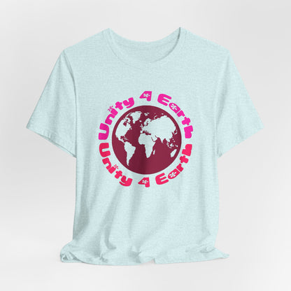 Unity 4 Earth Pink T-Shirt Short Sleeve