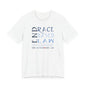 END RACE BASED LAW Canada Slim Blue T-Shirt Short Sleeve