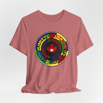 Unity 4 Canada Multi Colour T-Shirt Short Sleeve