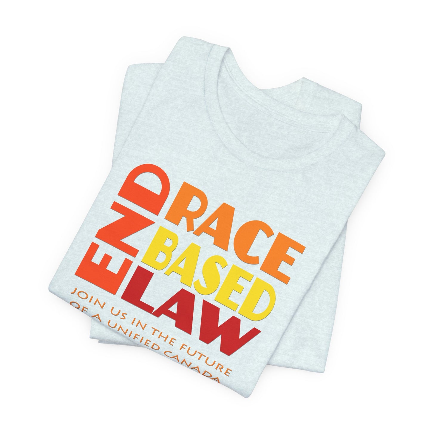 END RACE BASED LAW Canada Sunset T-Shirt Short Sleeve
