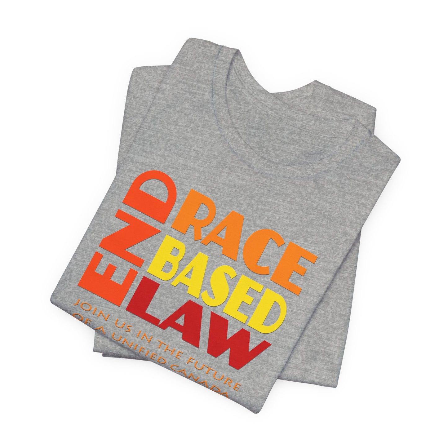 END RACE BASED LAW Canada Sunset T-Shirt Short Sleeve