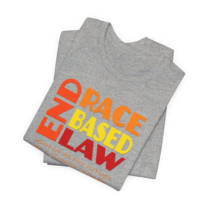 END RACE BASED LAW Canada Sunset T-Shirt Short Sleeve
