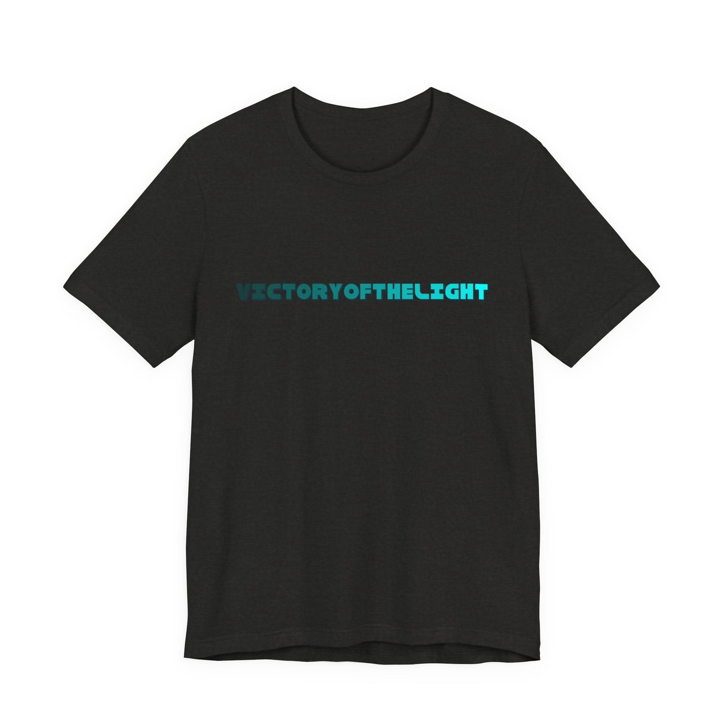 Victory Of The Light  Blue Banner T-Shirt Short Sleeve