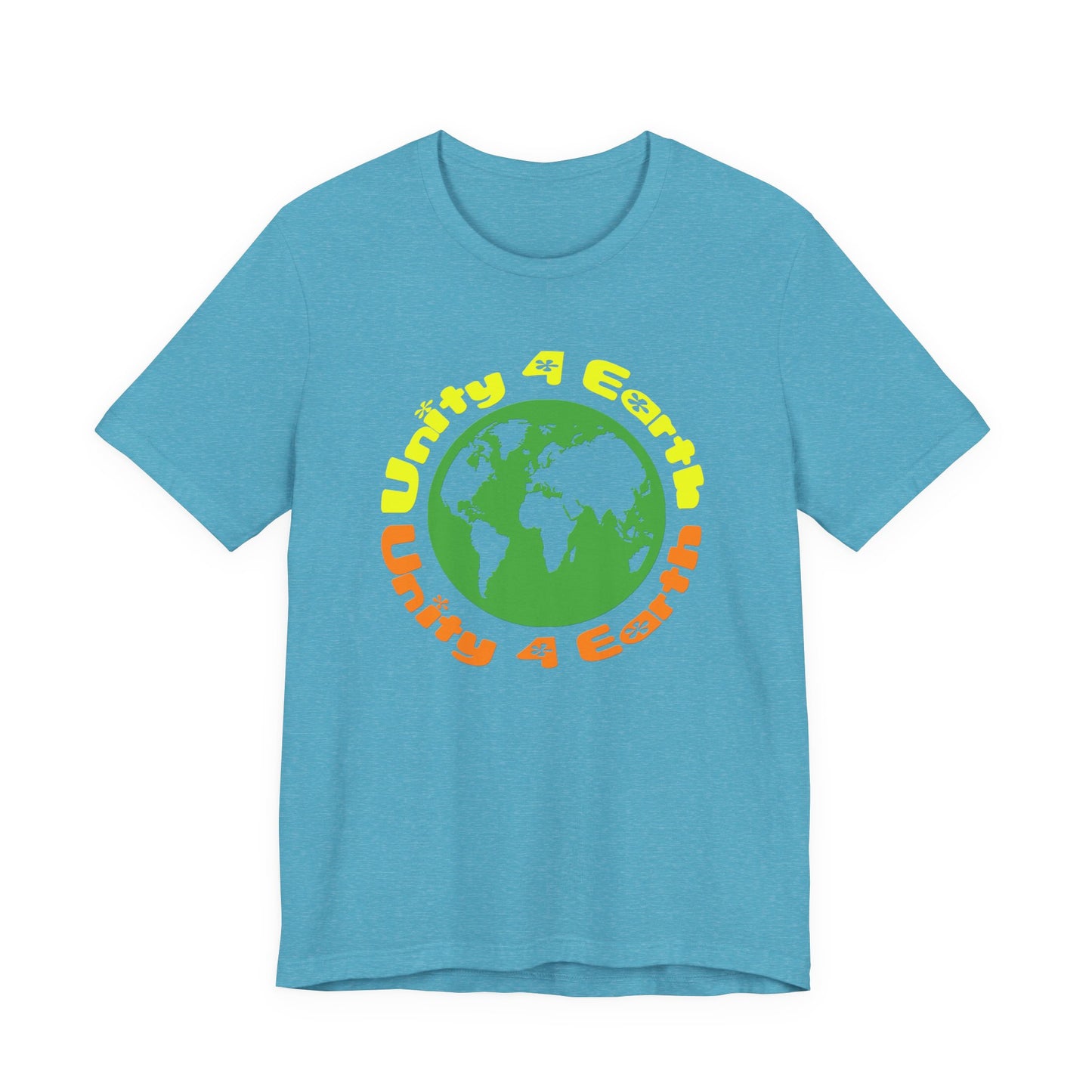 Unity 4 Earth Green Yellow T-Shirt Short Sleeve