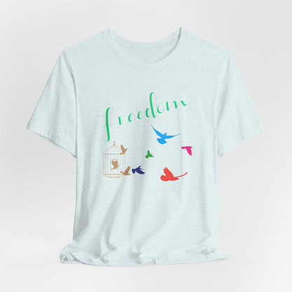 Freedom Birds T‑Shirt Short Sleeve