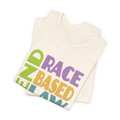 END RACE BASED LAW Pastel T-Shirt Short Sleeve