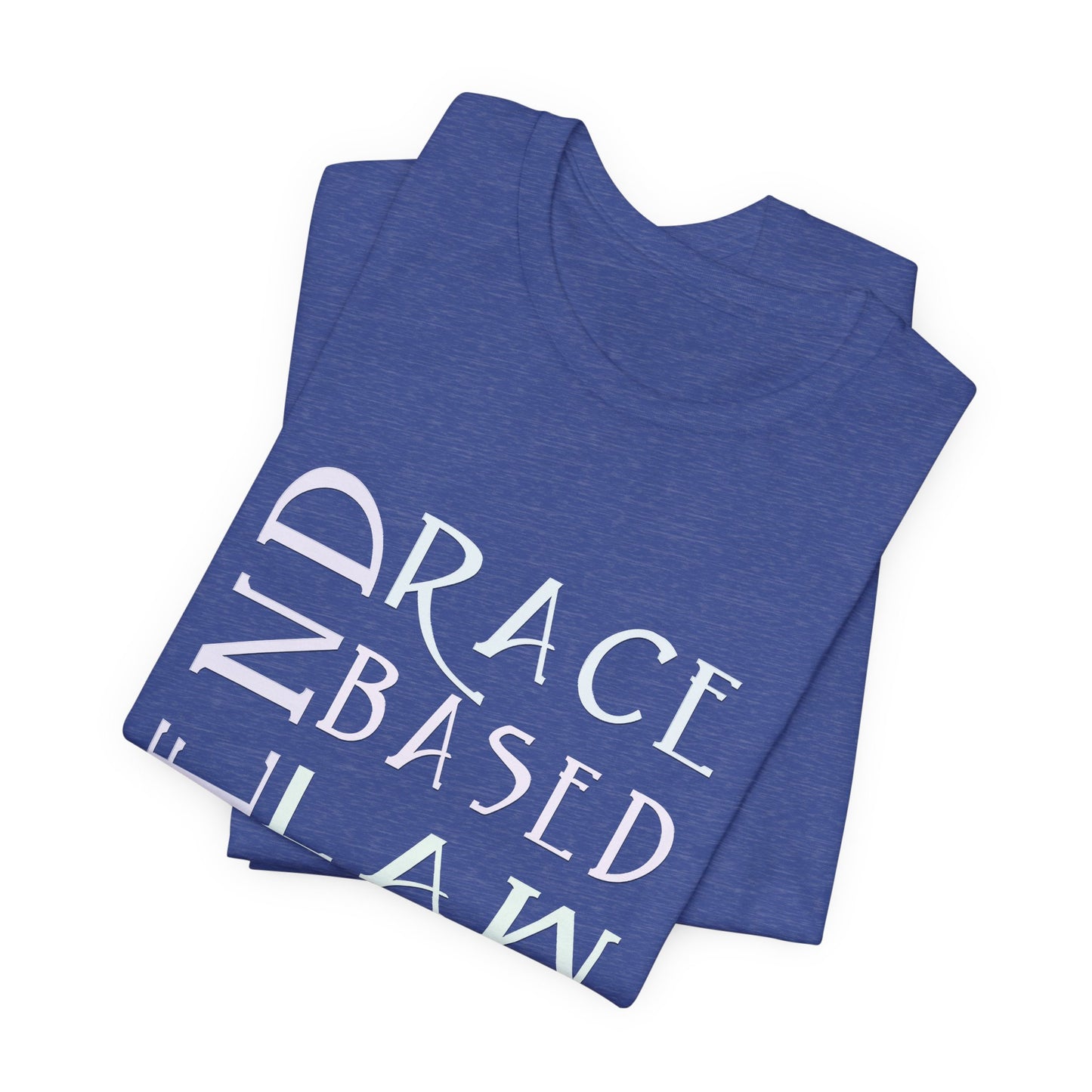 END RACE BASED LAW  Slim Pastel T-Shirt Short Sleeve