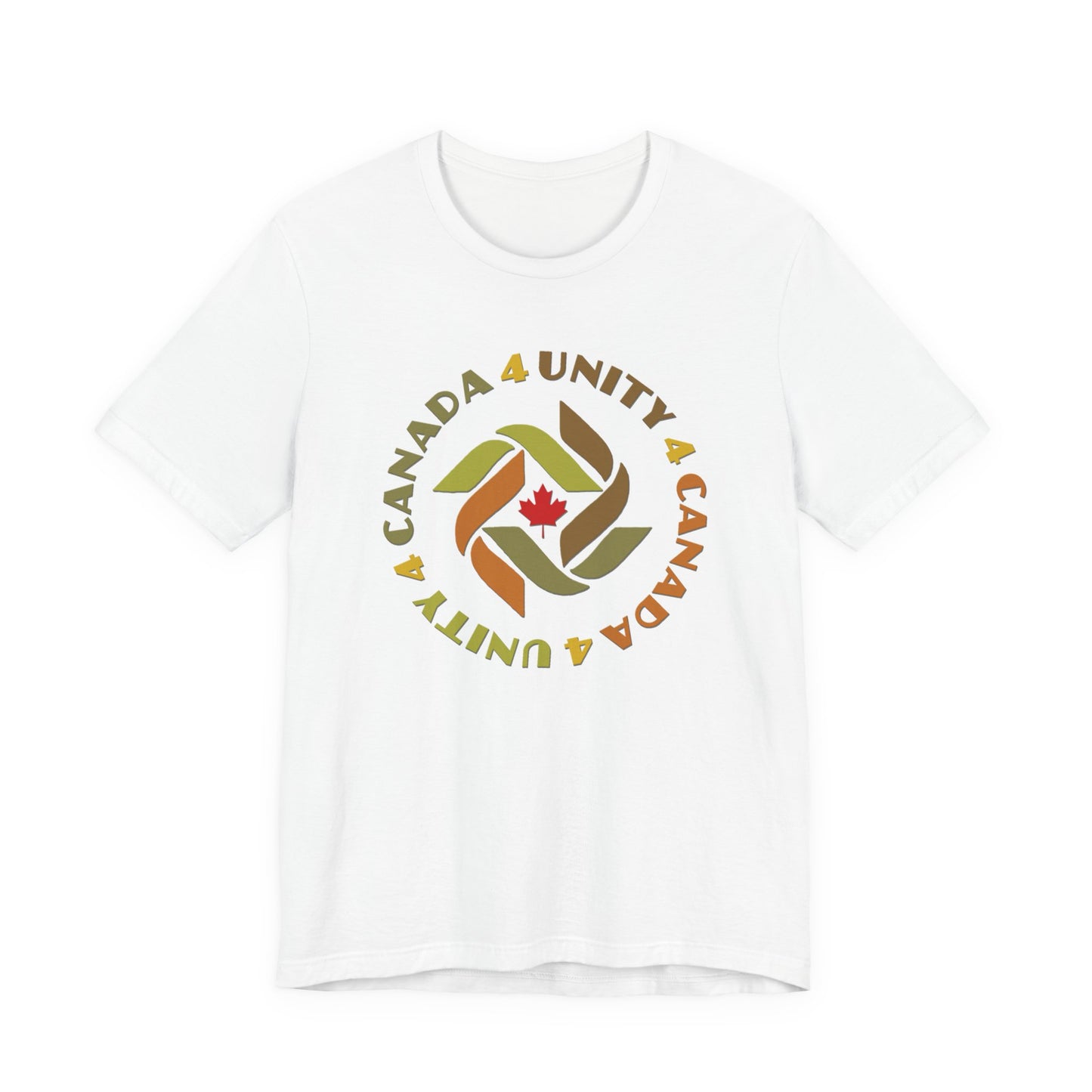 Unity 4 Canada Earth Tones T-Shirt Short Sleeve