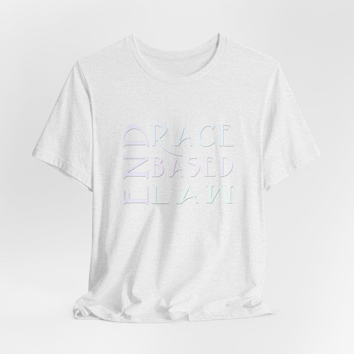 END RACE BASED LAW  Slim Pastel T-Shirt Short Sleeve