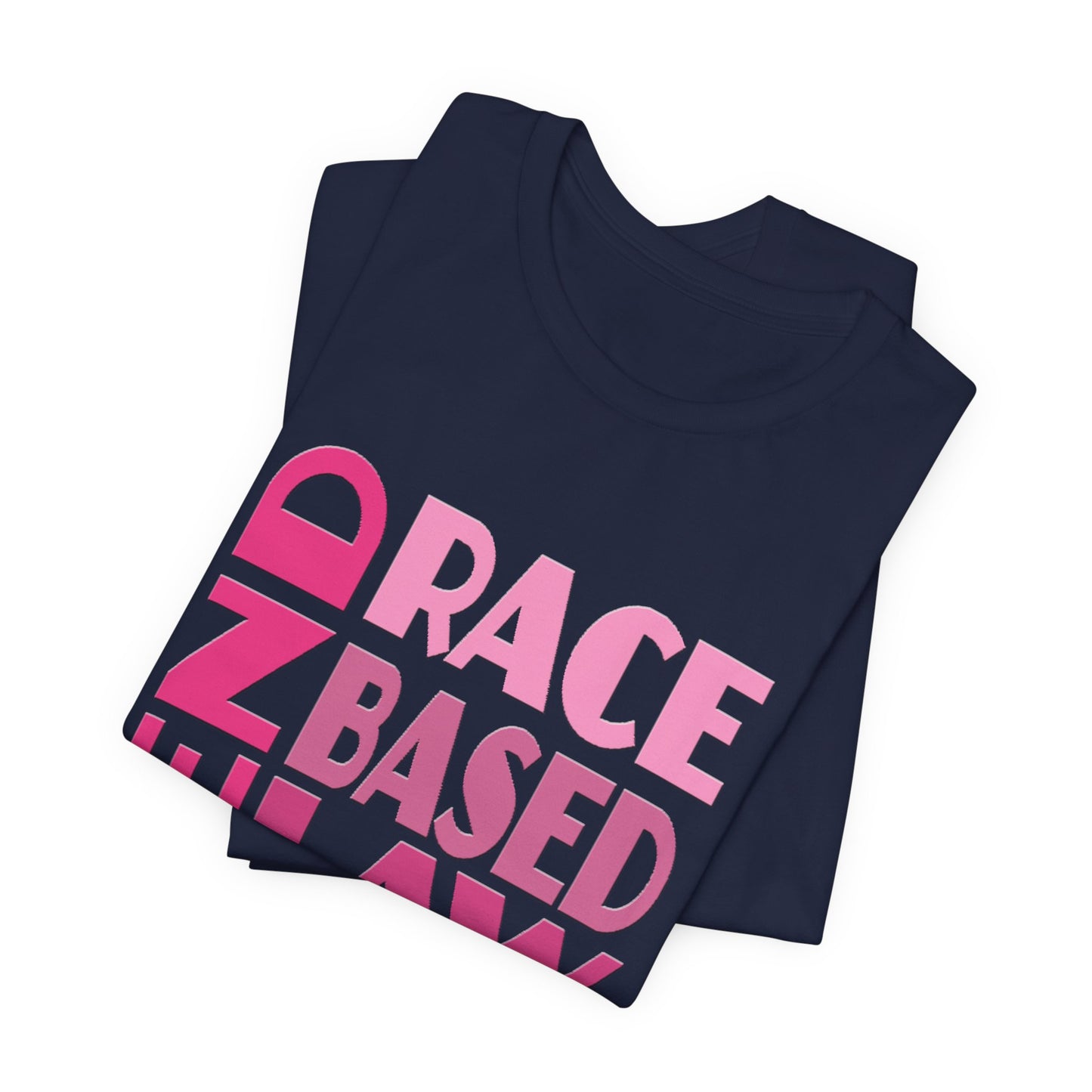 END RACE BASED LAW Pink T-Shirt Short Sleeve