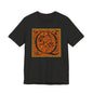 Q Scroll Orange T-Shirt Short Sleeve