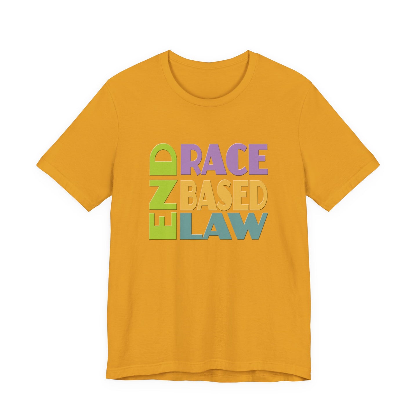 END RACE BASED LAW Pastel T-Shirt Short Sleeve