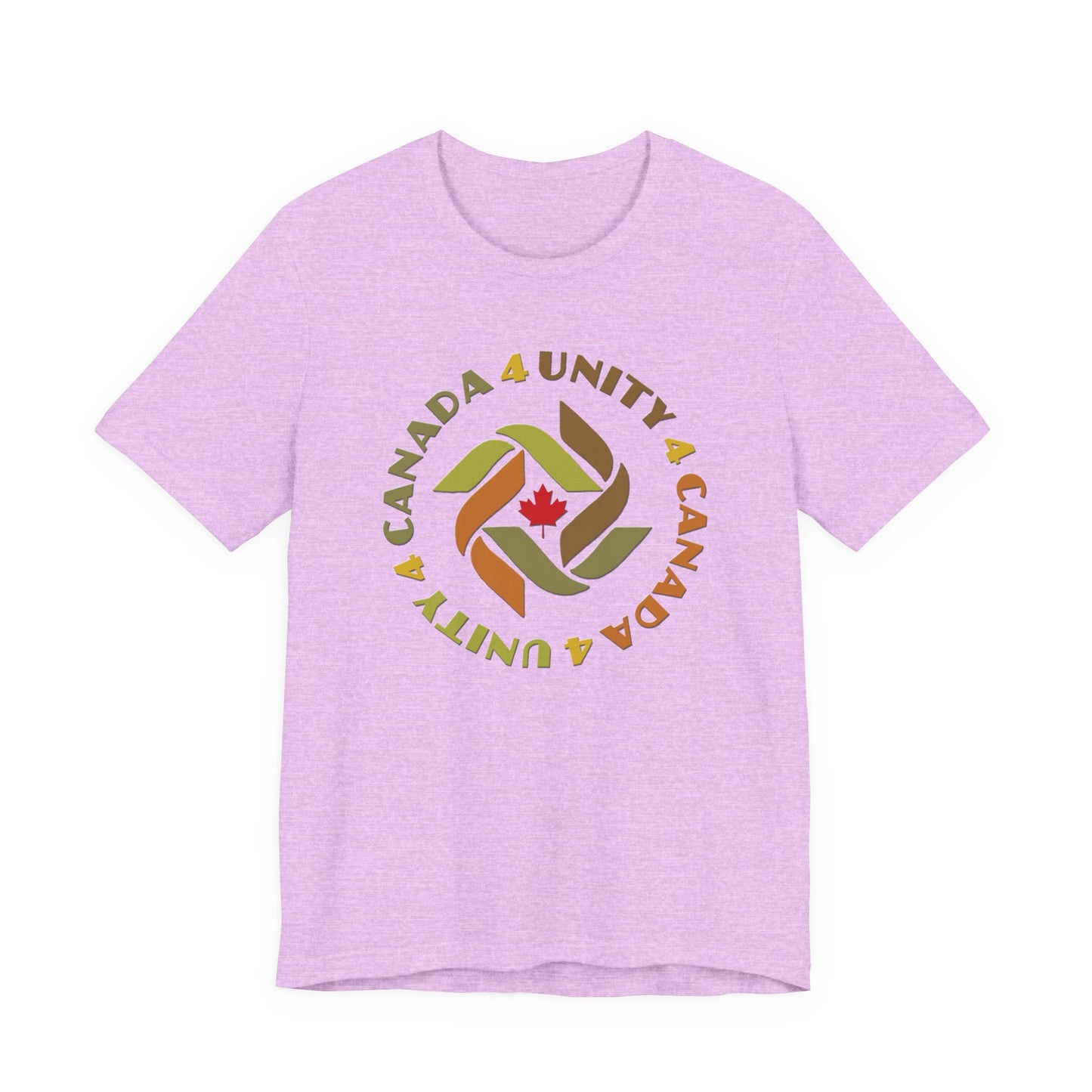 Unity 4 Canada Earth Tones T-Shirt Short Sleeve