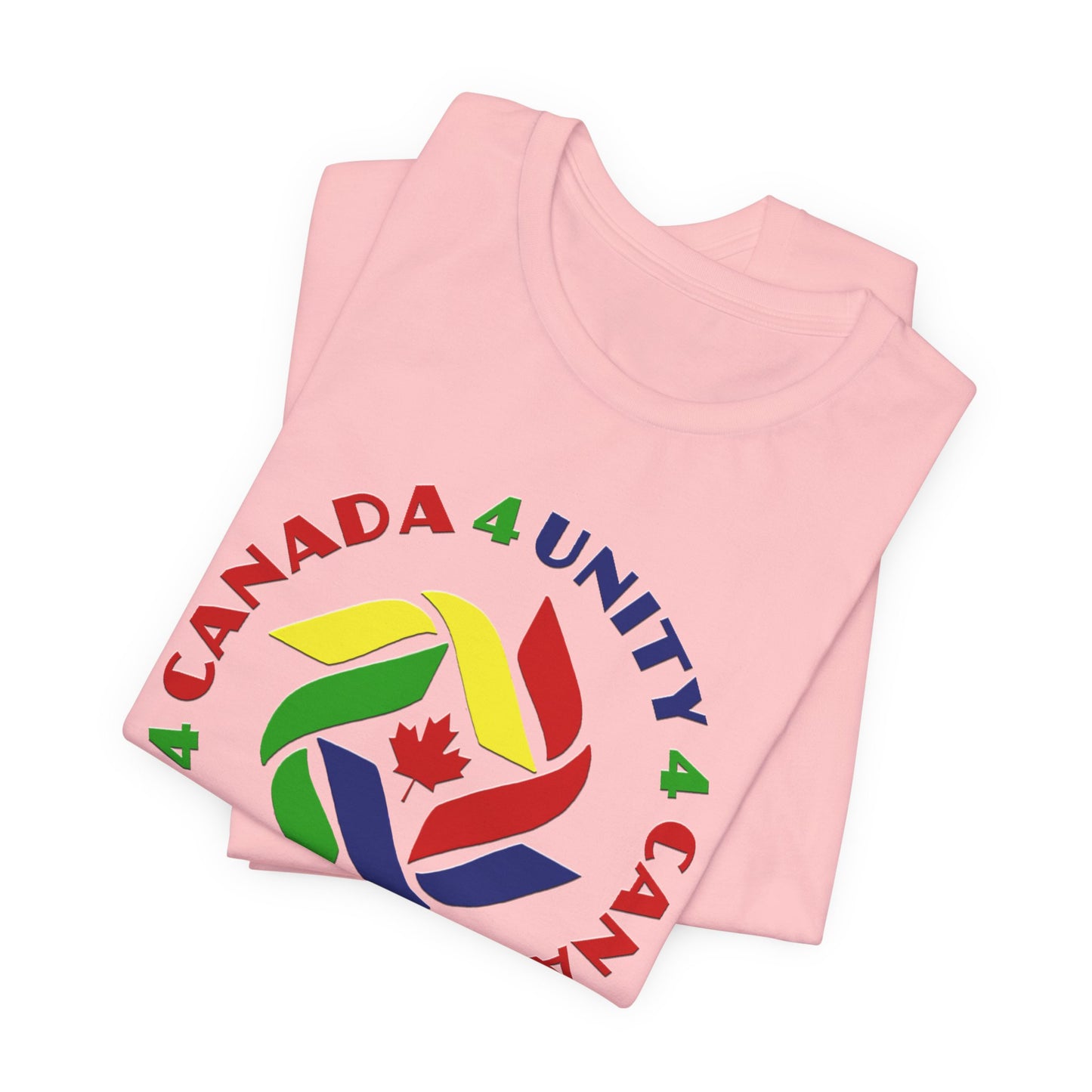 Unity 4 Canada Crayon Colours T-Shirt Short Sleeve