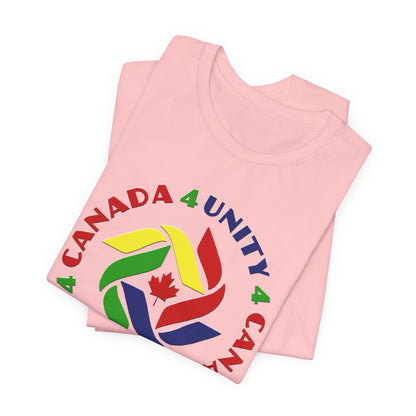 Unity 4 Canada Crayon Colours T-Shirt Short Sleeve