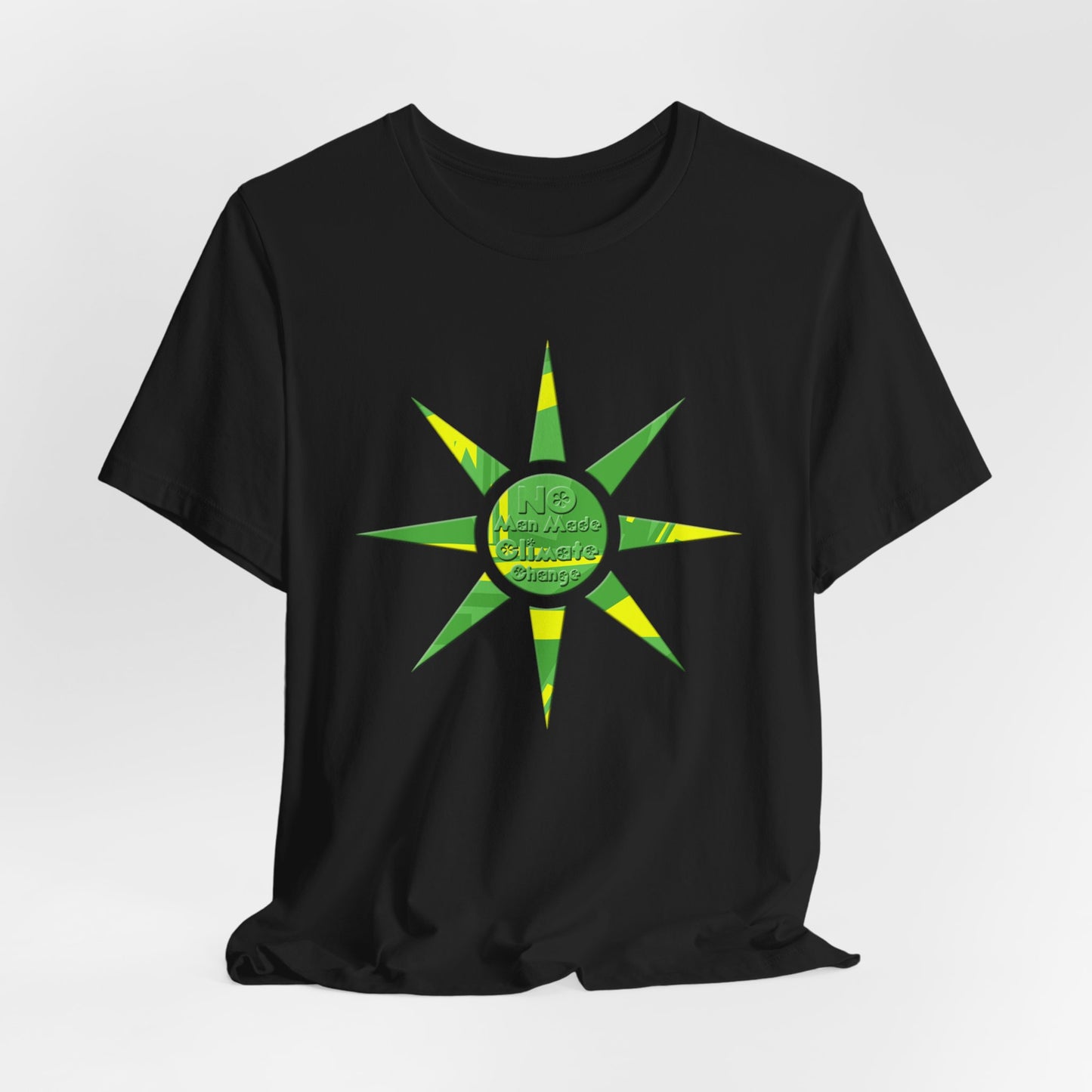 No Man Made Climate Change T-Shirt Short Sleeve