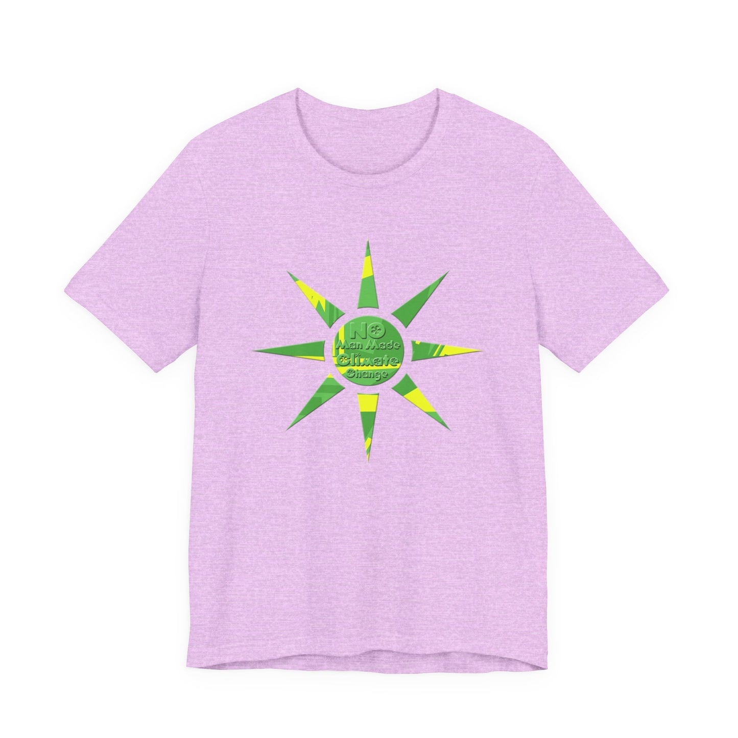 No Man Made Climate Change T-Shirt Short Sleeve