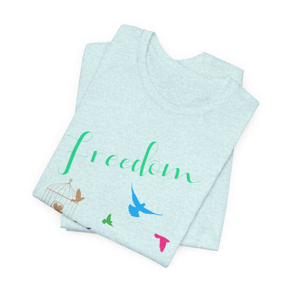 Freedom Birds T‑Shirt Short Sleeve