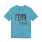 Fear Is The Virus 1 (front) 2 (back) T-Shirt Short Sleeve