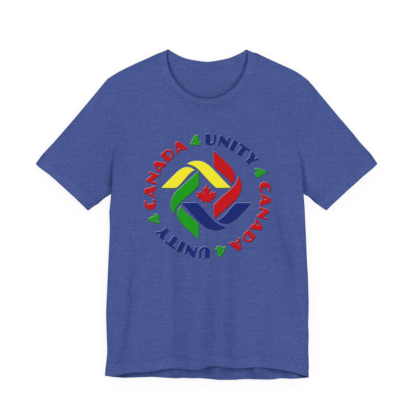 Unity 4 Canada Crayon Colours T-Shirt Short Sleeve