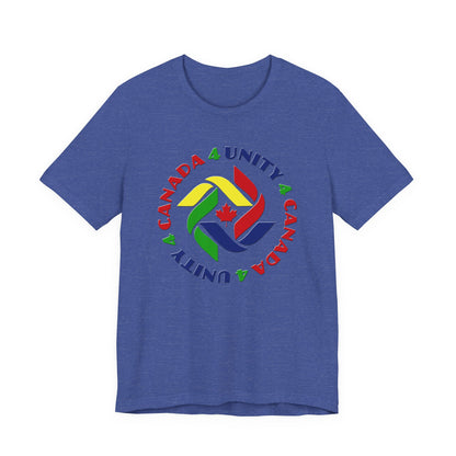 Unity 4 Canada Crayon Colours T-Shirt Short Sleeve