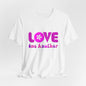Love One Another Pink T-Shirt Short Sleeve