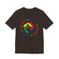 Unity 4 Canada Crayon Colours T-Shirt Short Sleeve