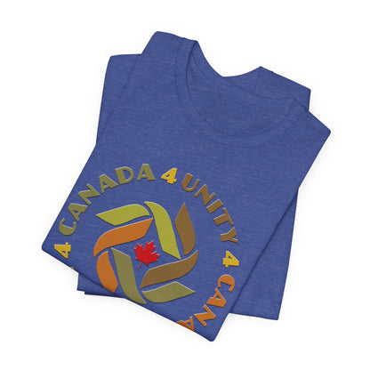 Unity 4 Canada Earth Tones T-Shirt Short Sleeve