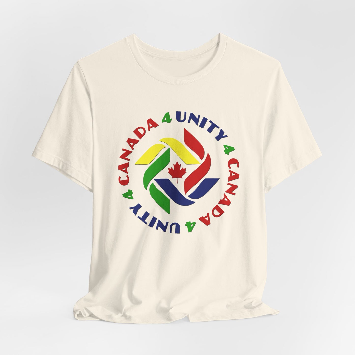 Unity 4 Canada Crayon Colours T-Shirt Short Sleeve