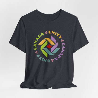 Unity 4 Canada  Pastel T-Shirt Short Sleeve