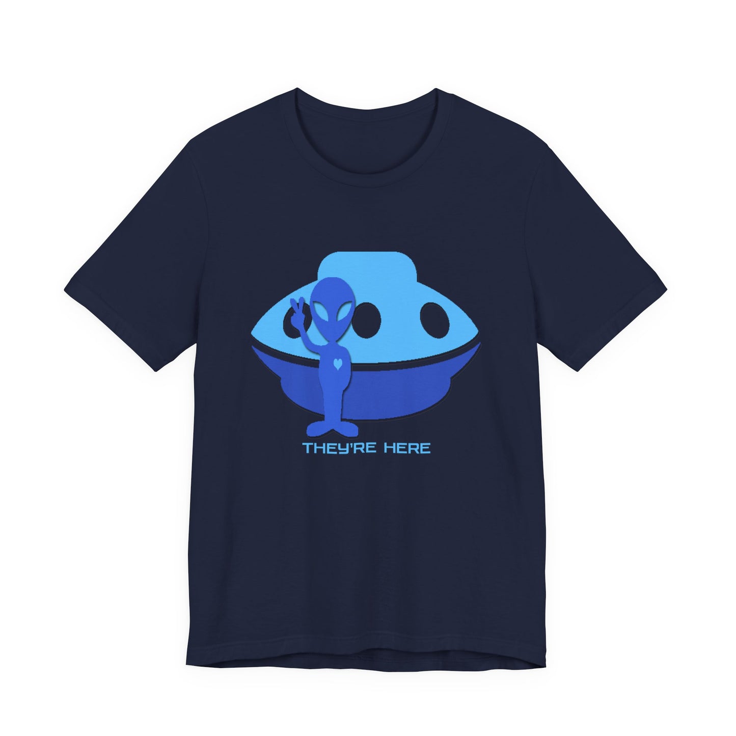 They Are Here T-Shirt Short Sleeve