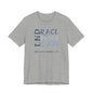 END RACE BASED LAW Canada Slim Blue T-Shirt Short Sleeve