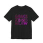 END RACE BASED LAW Purple T-Shirt Short Sleeve