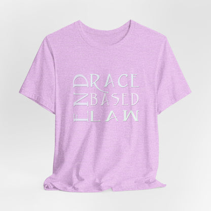 END RACE BASED LAW  Slim Pastel T-Shirt Short Sleeve