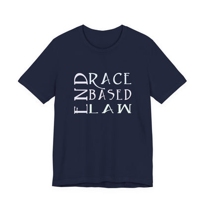 END RACE BASED LAW  Slim Pastel T-Shirt Short Sleeve