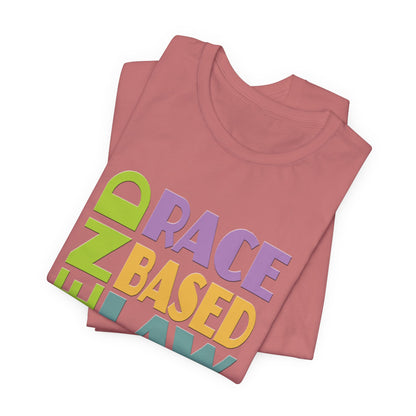 END RACE BASED LAW Pastel T-Shirt Short Sleeve